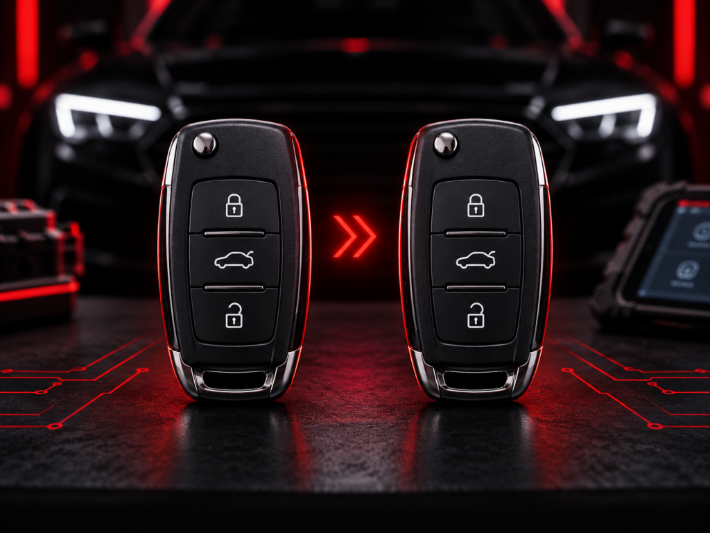 Duplicado de llaves y mandos del automóvil