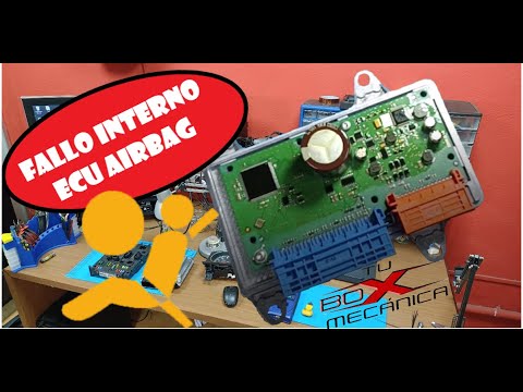 Miniatura del caso real de centralita Airbag SRS