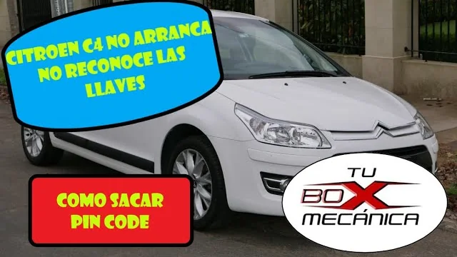 Diagnóstico del inmovilizador de un Citroën C4