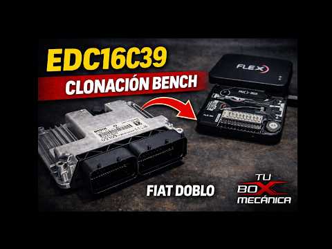Miniatura: Clonación ECU EDC16C39 en Bench con FLEX
