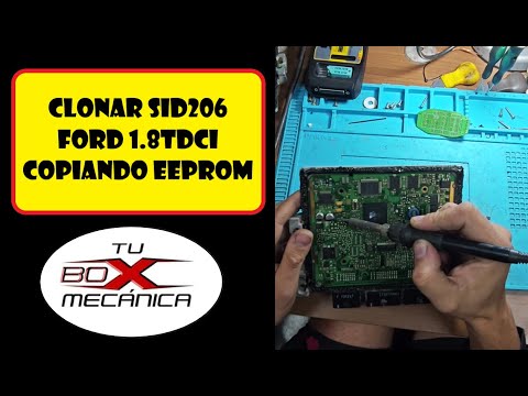 Miniatura: Clonación de centralita SID206 Ford