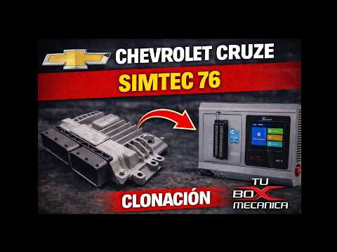 Miniatura: Chevrolet Cruze: clonación ECU Simtec 76