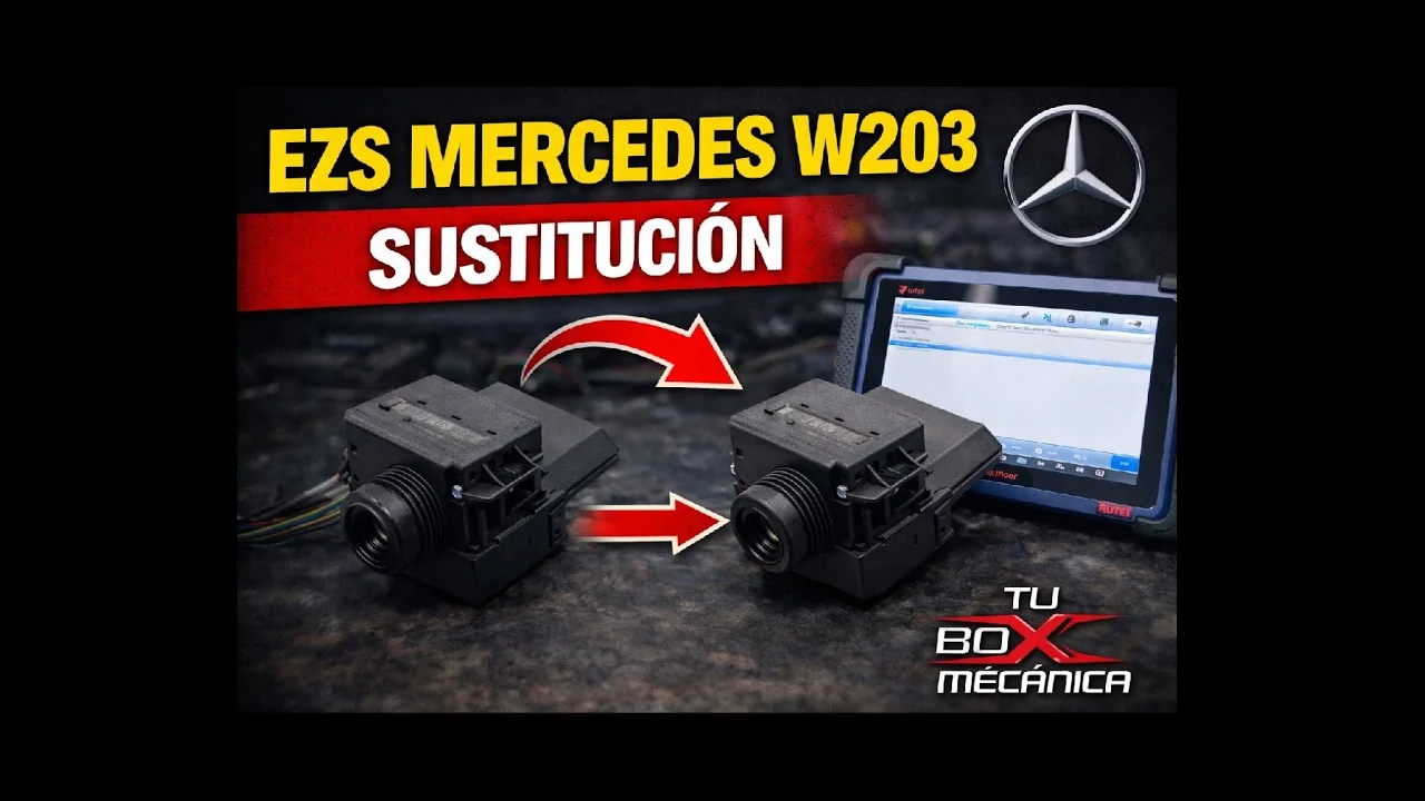 Clonación de un módulo EZS de Mercedes W203