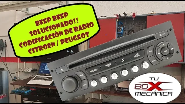 Codificación de una radio Peugeot y Citroën