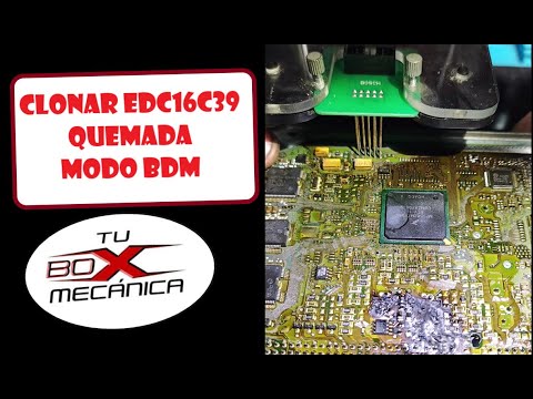 Miniatura: Recuperación de datos de ECU EDC16C39 quemada